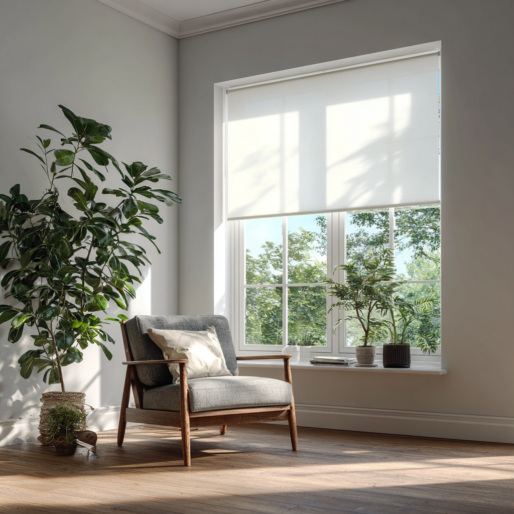esoabo_white_roller_shade_sun_ligths_coming_from_the_windiw_--v_15b9e69f-4591-4760-b80e-ed42bf433107